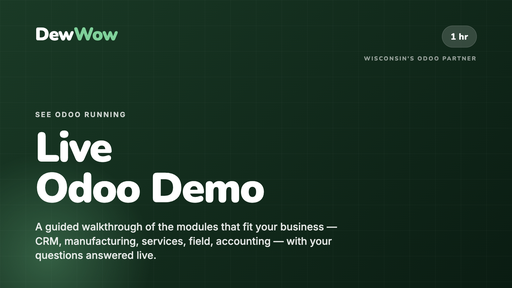 Live Odoo Demo